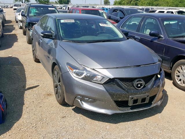 1N4AA6AP3JC390680 - 2018 NISSAN MAXIMA 3.5 GRAY photo 1