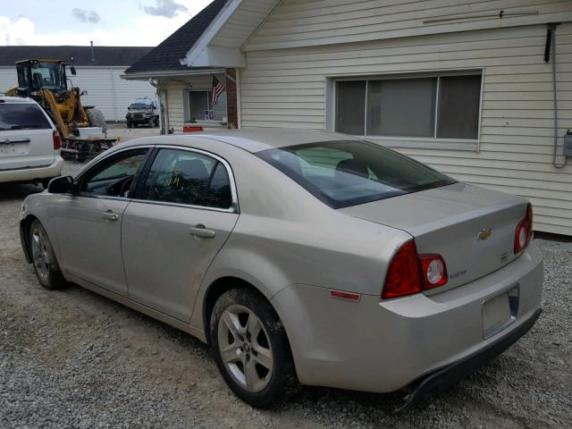 1G1ZH57B69F242783 - 2009 CHEVROLET MALIBU 1LT TAN photo 3