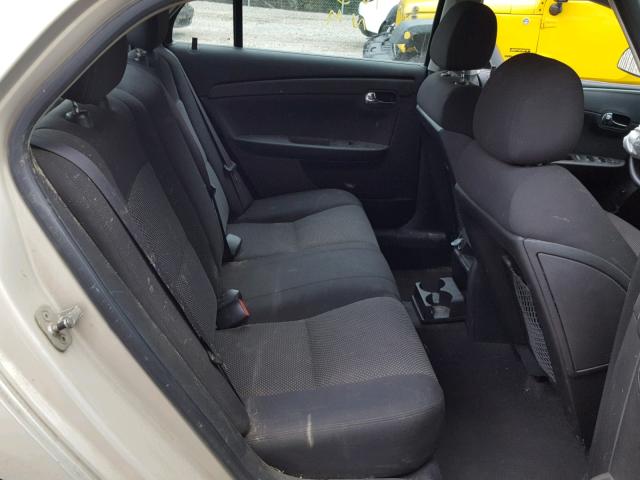 1G1ZH57B69F242783 - 2009 CHEVROLET MALIBU 1LT TAN photo 6