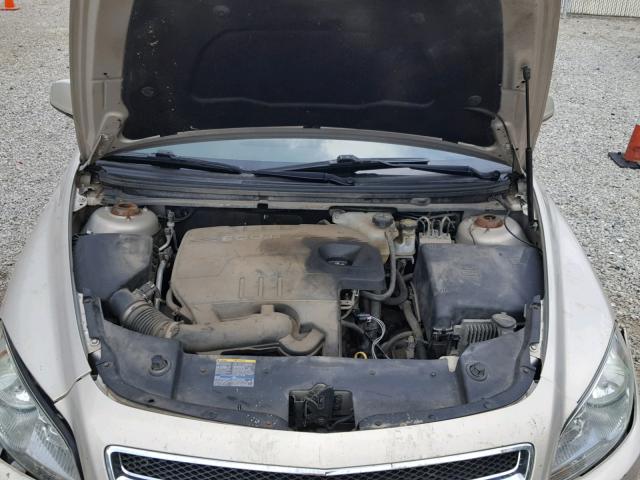 1G1ZH57B69F242783 - 2009 CHEVROLET MALIBU 1LT TAN photo 7