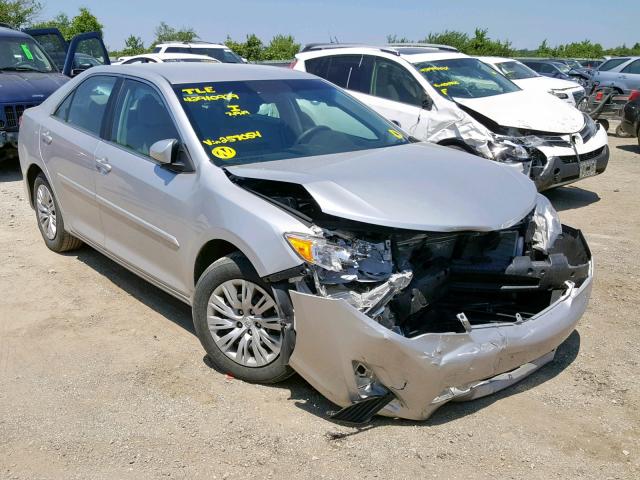 4T4BF1FK6CR257054 - 2012 TOYOTA CAMRY BASE SILVER photo 1