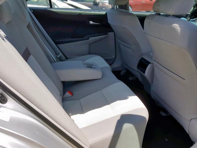 4T4BF1FK6CR257054 - 2012 TOYOTA CAMRY BASE SILVER photo 6
