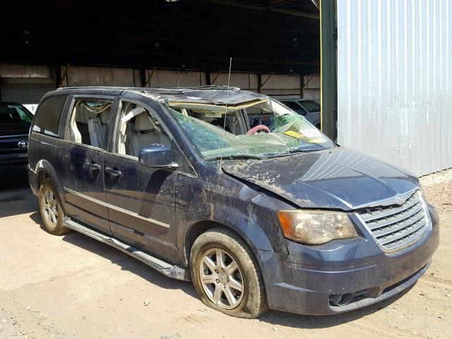 2A8HR54109R522163 - 2009 CHRYSLER TOWN & COU BLUE photo 1