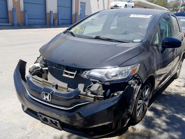 3HGGK5H80GM703011 - 2016 HONDA FIT EX BLACK photo 2