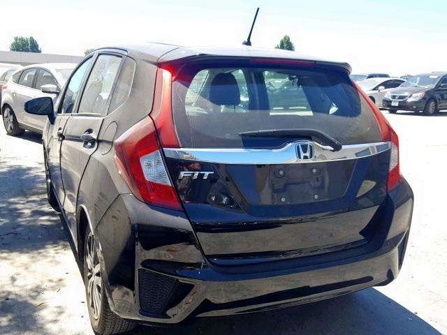 3HGGK5H80GM703011 - 2016 HONDA FIT EX BLACK photo 3