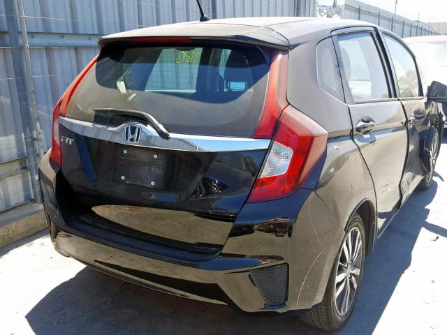 3HGGK5H80GM703011 - 2016 HONDA FIT EX BLACK photo 4