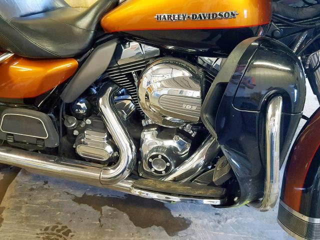 1HD1KEL10EB677091 - 2014 HARLEY-DAVIDSON FLHTK ELEC ORANGE photo 7