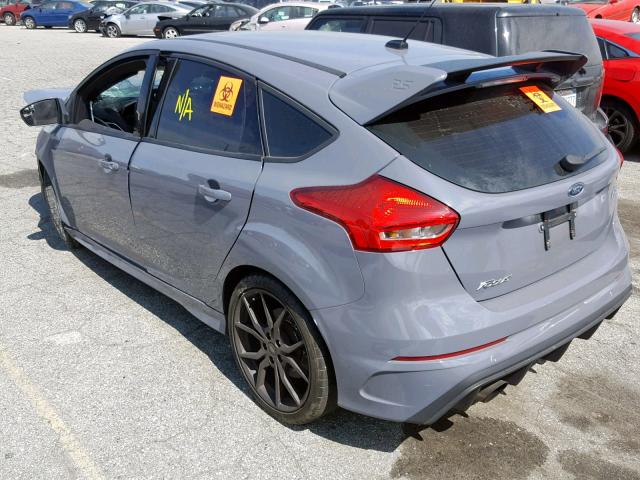 WF0DP3TH0H4119989 - 2017 FORD FOCUS RS GRAY photo 3