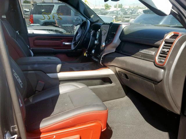 1C6SRFLT2KN743277 - 2019 RAM 1500 REBEL შავი ფოტო 5