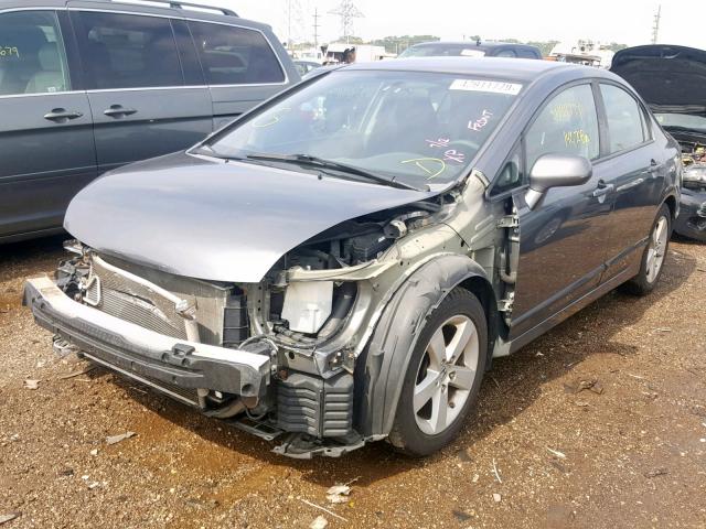 19XFA1F67AE013359 - 2010 HONDA CIVIC LX-S رمادي صورة 2