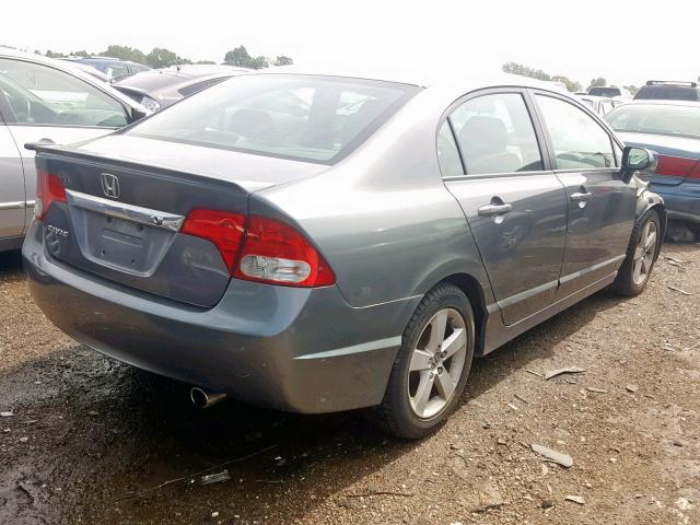 19XFA1F67AE013359 - 2010 HONDA CIVIC LX-S رمادي صورة 4
