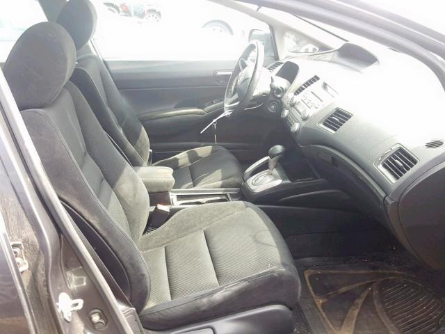 19XFA1F67AE013359 - 2010 HONDA CIVIC LX-S رمادي صورة 5