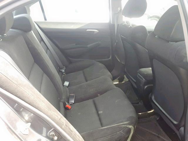 19XFA1F67AE013359 - 2010 HONDA CIVIC LX-S رمادي صورة 6