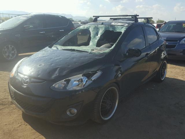 JM1DE1LY1E0172393 - 2014 MAZDA MAZDA2 TOU BLACK photo 2