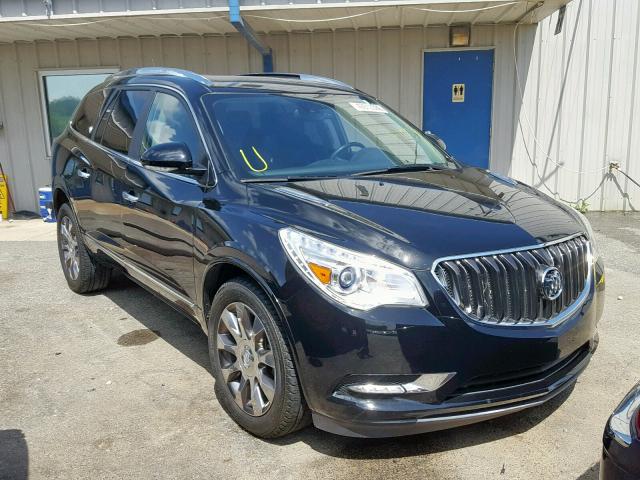 5GAKRCKD5HJ145249 - 2017 BUICK ENCLAVE BLACK photo 1