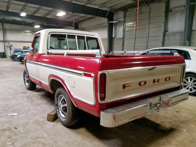 F10GNBH4200 - 1978 FORD F-100 TWO TONE photo 3