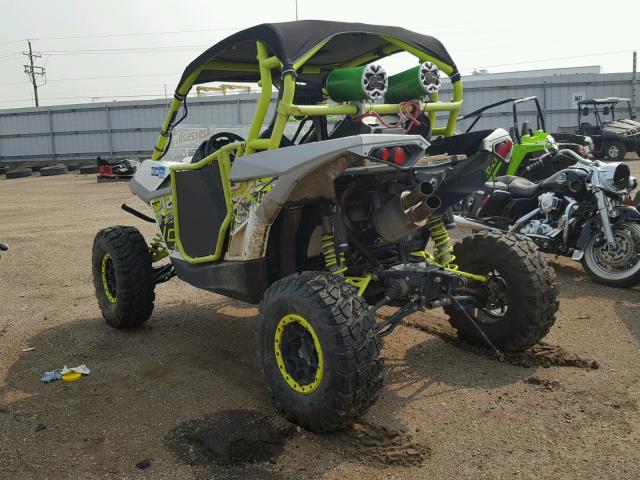 3JBPDAR23FJ000873 - 2015 CAN-AM MAVERICK 1 GREEN photo 3