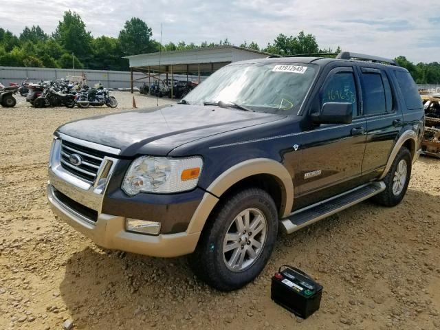 1FMEU64827UB26274 - 2007 FORD EXPLORER E CHARCOAL photo 2