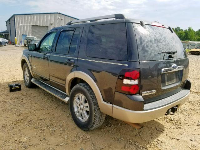 1FMEU64827UB26274 - 2007 FORD EXPLORER E CHARCOAL photo 3