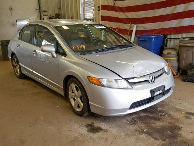 2HGFA16948H327884 - 2008 HONDA CIVIC EXL 银色 照片 1