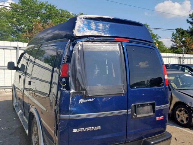 1GDFG15T641157249 - 2004 GMC SAVANA RV BLUE photo 9