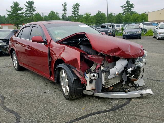 1G6DW677170120120 - 2007 CADILLAC STS RED photo 1
