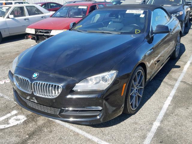 WBALZ3C57CDL72859 - 2012 BMW 650 I BLACK photo 2