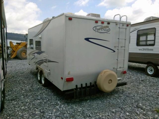 4WYT02G2671714757 - 2007 TRAIL KING TRAIL CRUI WHITE photo 3