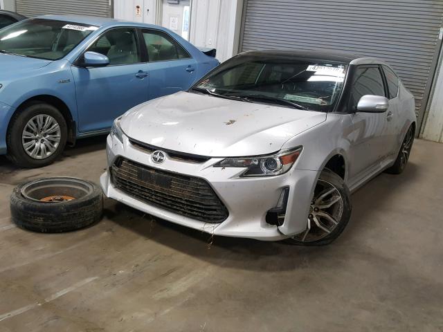 JTKJF5C7XE3075425 - 2014 TOYOTA SCION TC SILVER photo 2