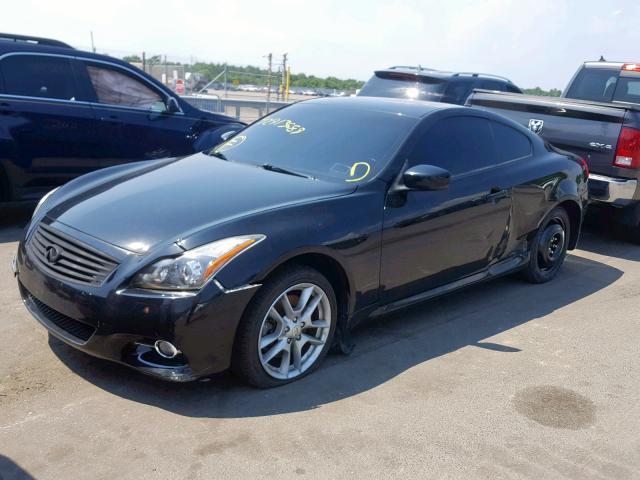 JN1CV6EL0CM471943 - 2012 INFINITI G37 BLACK photo 2