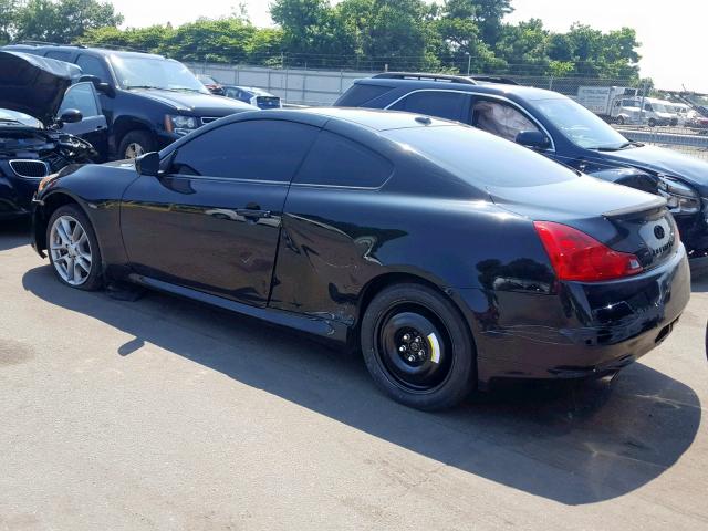 JN1CV6EL0CM471943 - 2012 INFINITI G37 BLACK photo 3