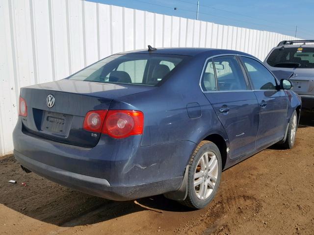 3VWRF71K67M009174 - 2007 VOLKSWAGEN JETTA 2.5 BLUE photo 4