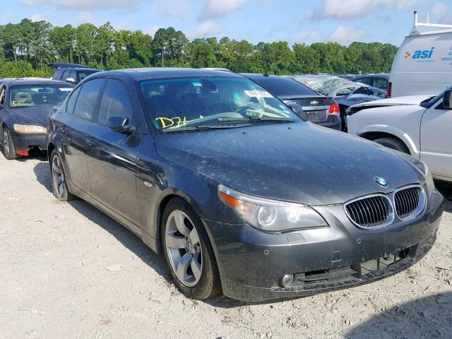 WBANE53546CK86595 - 2006 BMW 525 I GRAY photo 1