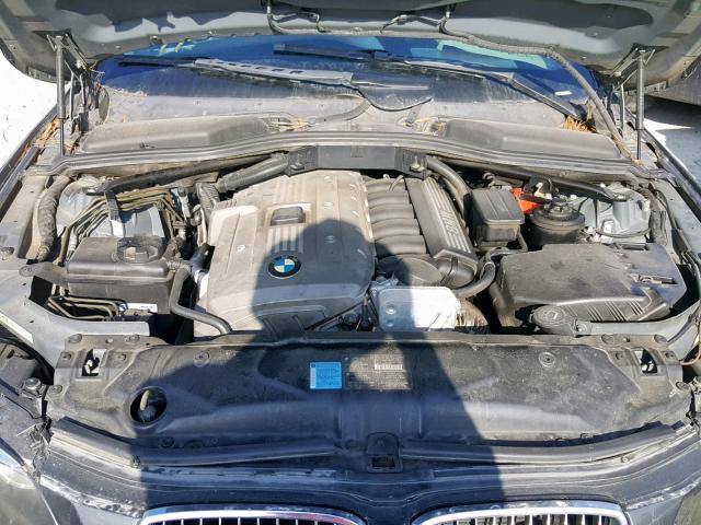 WBANE53546CK86595 - 2006 BMW 525 I GRAY photo 7