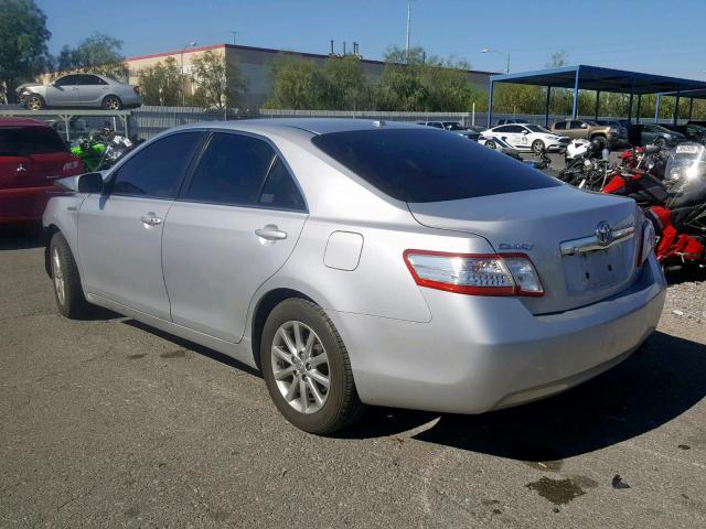 4T1BB3EK8BU135118 - 2011 TOYOTA CAMRY HYBR SILVER photo 3