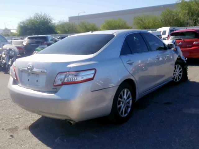 4T1BB3EK8BU135118 - 2011 TOYOTA CAMRY HYBR SILVER photo 4