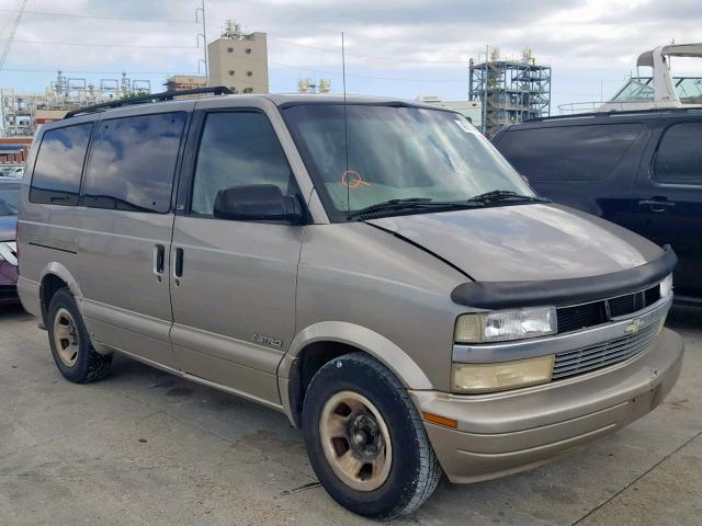 1GNDM19W21B113397 - 2001 CHEVROLET ASTRO BROWN photo 1