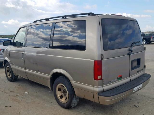 1GNDM19W21B113397 - 2001 CHEVROLET ASTRO BROWN photo 3