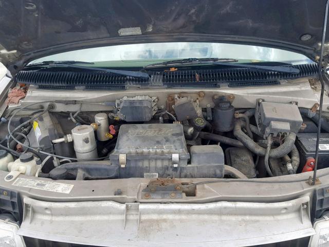 1GNDM19W21B113397 - 2001 CHEVROLET ASTRO BROWN photo 7