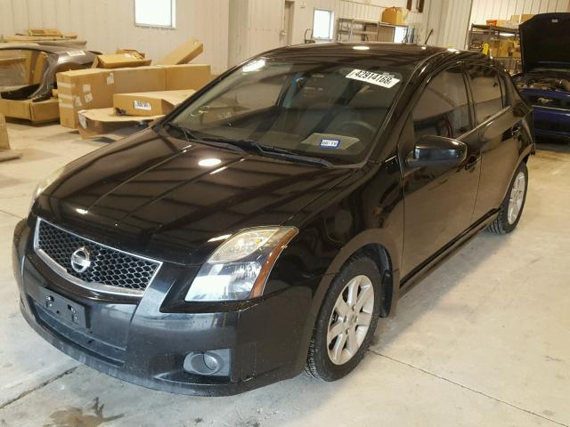 3N1AB6AP0CL720034 - 2012 NISSAN SENTRA 2.0 BLACK photo 2