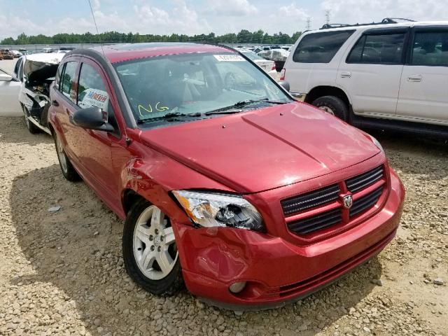 1B3HB48B47D237850 - 2007 DODGE CALIBER SX RED photo 1