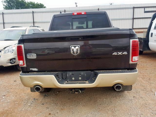 1C6RR7PM1GS219960 - 2016 RAM 1500 LONGH BROWN photo 9