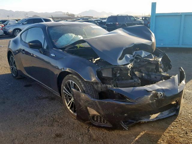 JF1ZNAA18D1723655 - 2013 TOYOTA SCION FR-S CHARCOAL photo 1