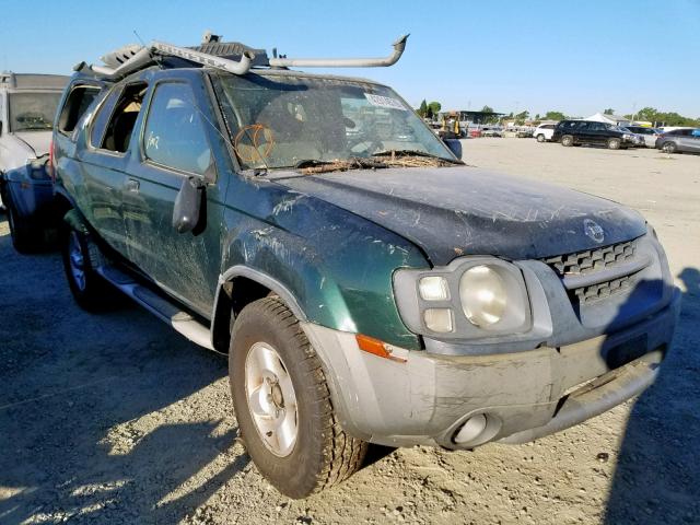 5N1ED28T52C539117 - 2002 NISSAN XTERRA XE GREEN photo 1