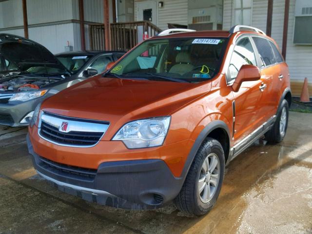 3GSCL33P98S716886 - 2008 SATURN VUE XE ORANGE photo 2