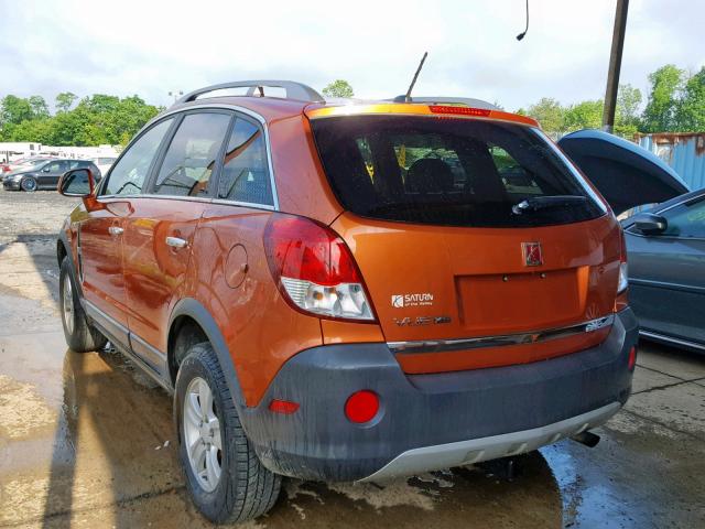 3GSCL33P98S716886 - 2008 SATURN VUE XE ORANGE photo 3