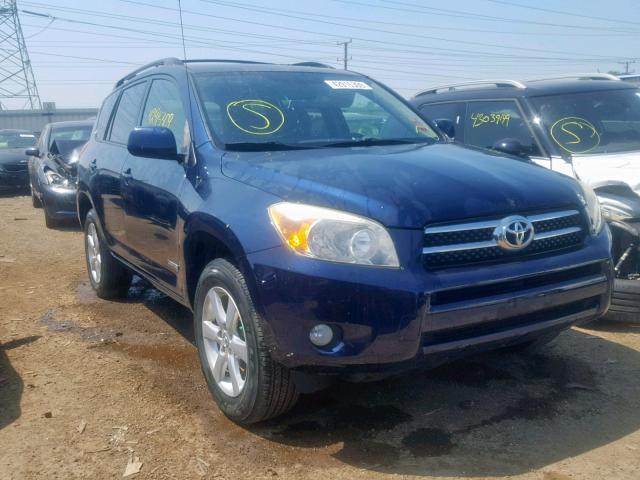 JTMZD31V675069344 - 2007 TOYOTA RAV4 LIMIT BLUE photo 1