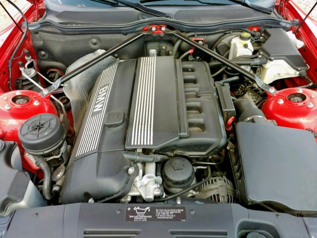 4USBT33564LR68854 - 2004 BMW Z4 2.5 RED photo 7
