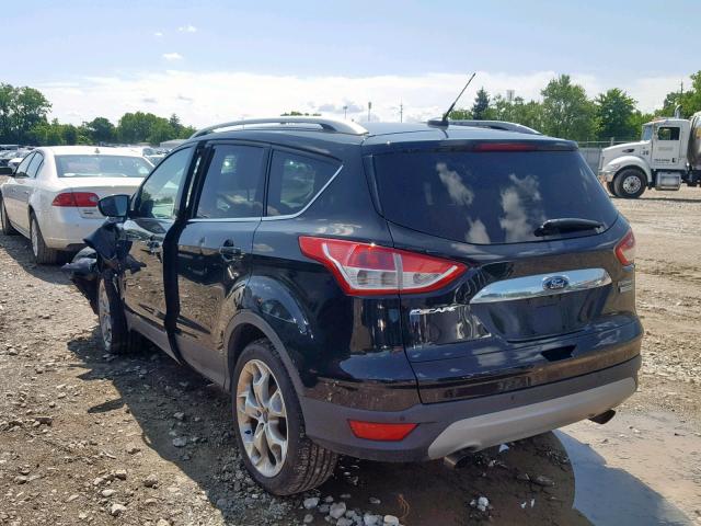 1FMCU0J9XEUA60443 - 2014 FORD ESCAPE TIT BLACK photo 3