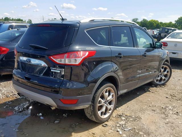 1FMCU0J9XEUA60443 - 2014 FORD ESCAPE TIT BLACK photo 4